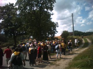 W drodze do Łebna dobrzy ludzie wystawili napoje